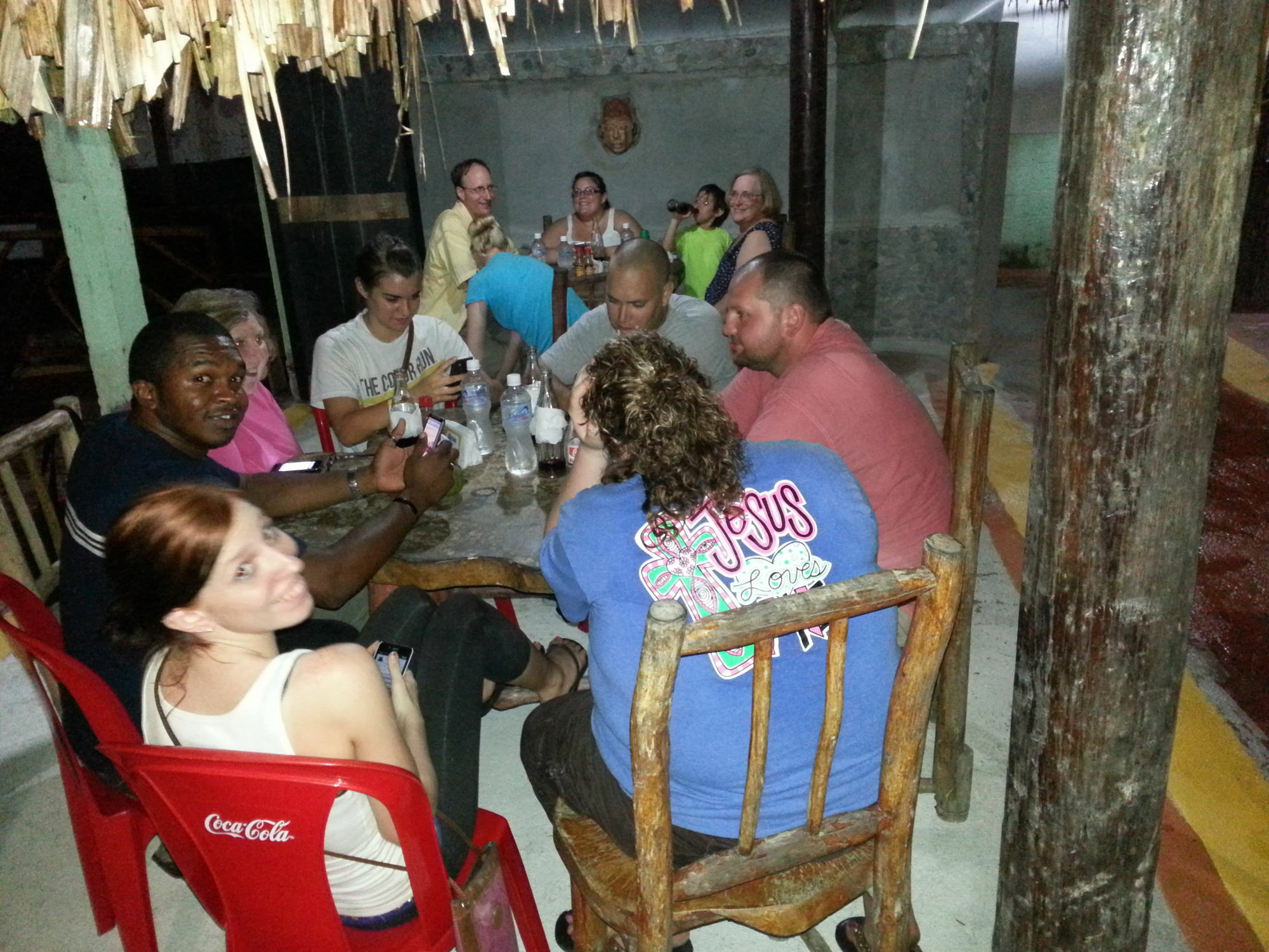 La Delphina Bed And Breakfast Bar And Grill La Ceiba Buitenkant foto