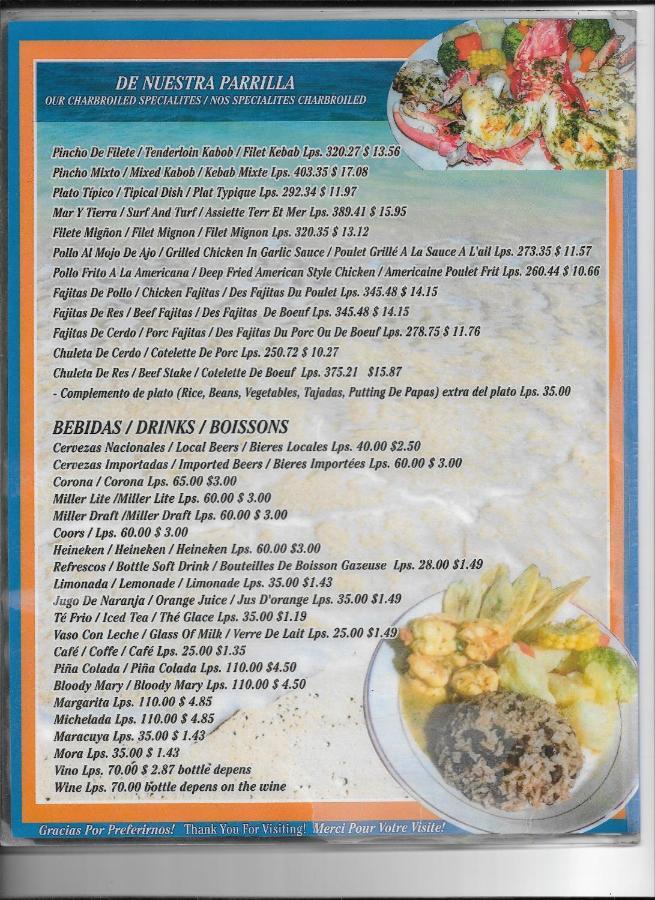 La Delphina Bed And Breakfast Bar And Grill La Ceiba Buitenkant foto